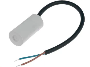 Motorstart kondensator 8uF 450VAC Ø=35x60mm.
