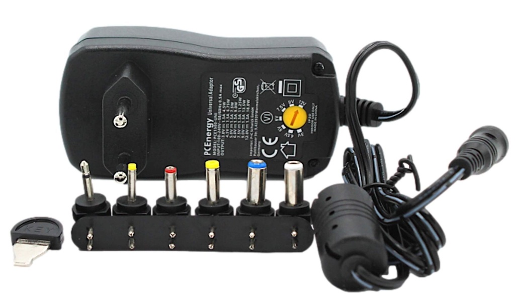 Universal Strømforsyning, 3-12V, 0,6A