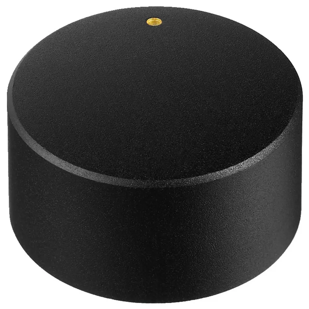 Plastknap, 6mm stjerneaksel, Ø40mm.