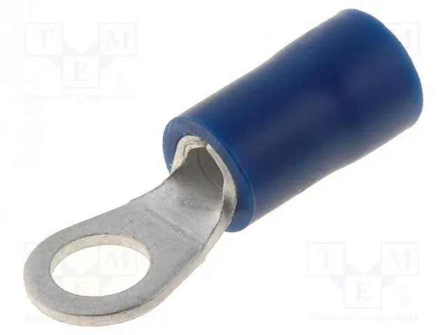 Terminal Ring 4.3mm Blå