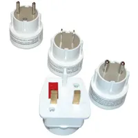 Travel adapter set; 4 pcs.