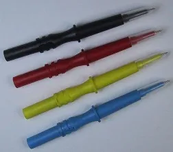 Testprober, mini, Ø: 2mm, rød, model: 462 IEC