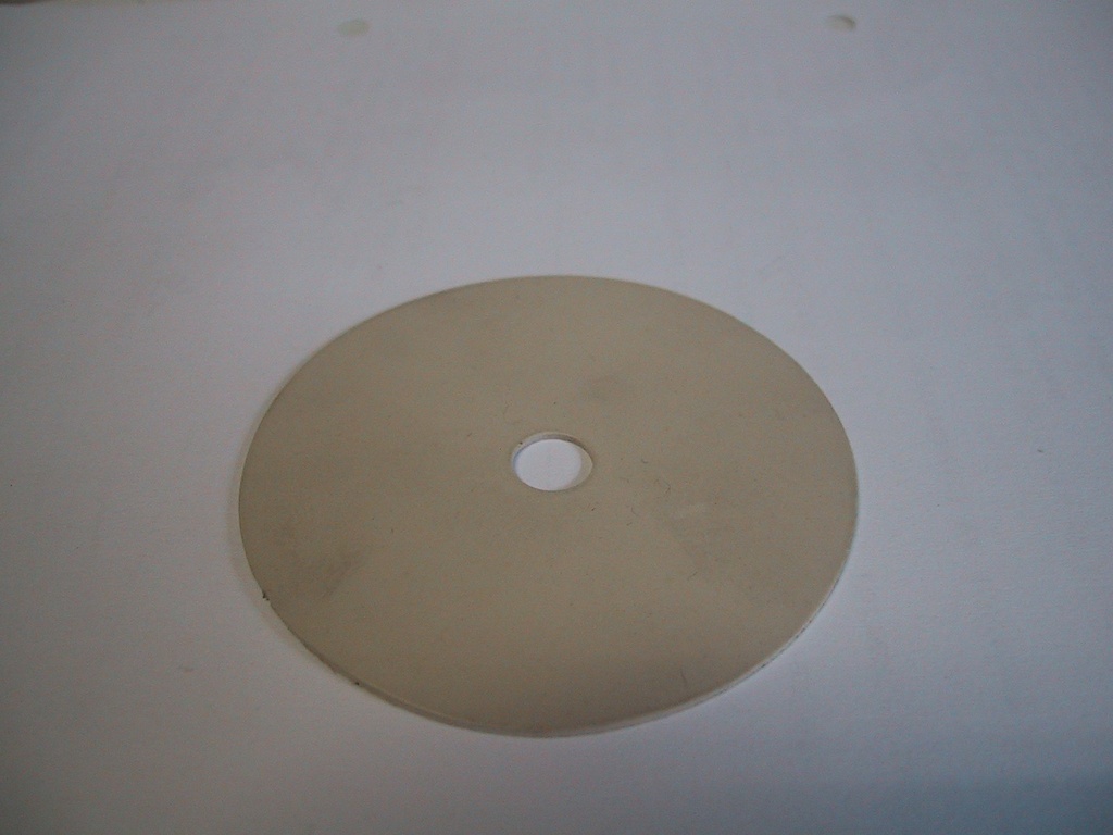 Gummiskive for fastspænding af ringkerne, 60mm