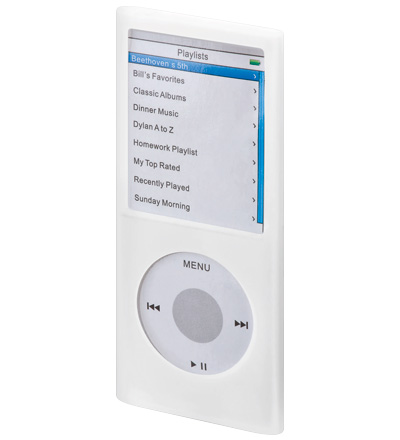 cover for iPod Nano 5G (Silikone) HVID