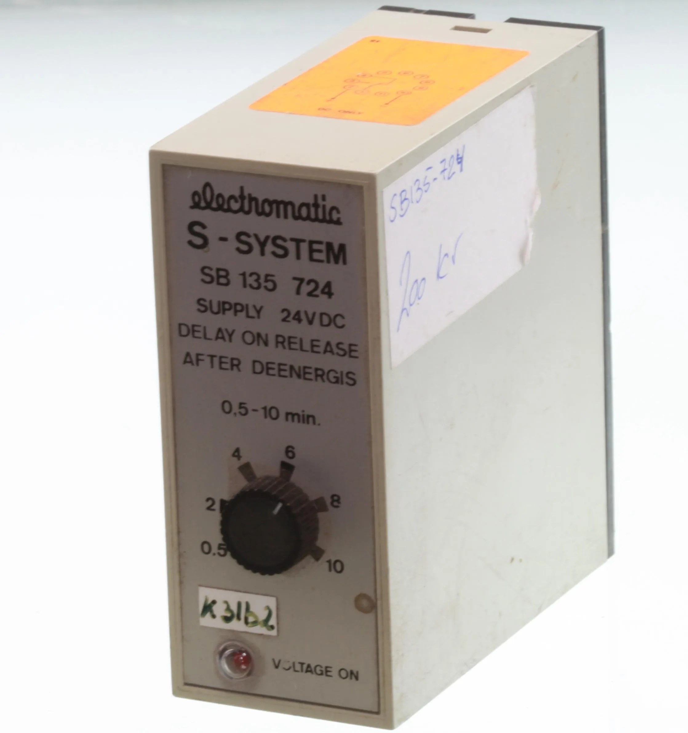 Supply 24V DC Delay on Realease