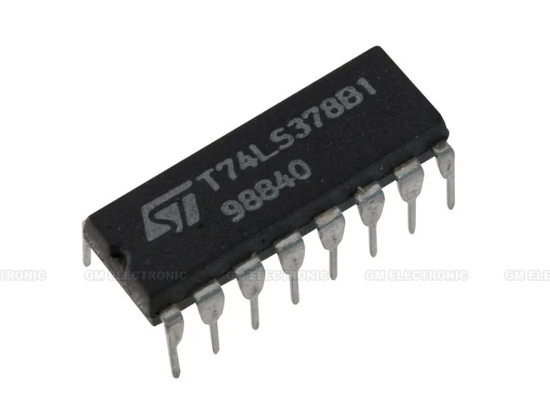 6-bit register with clock enable DIP-16