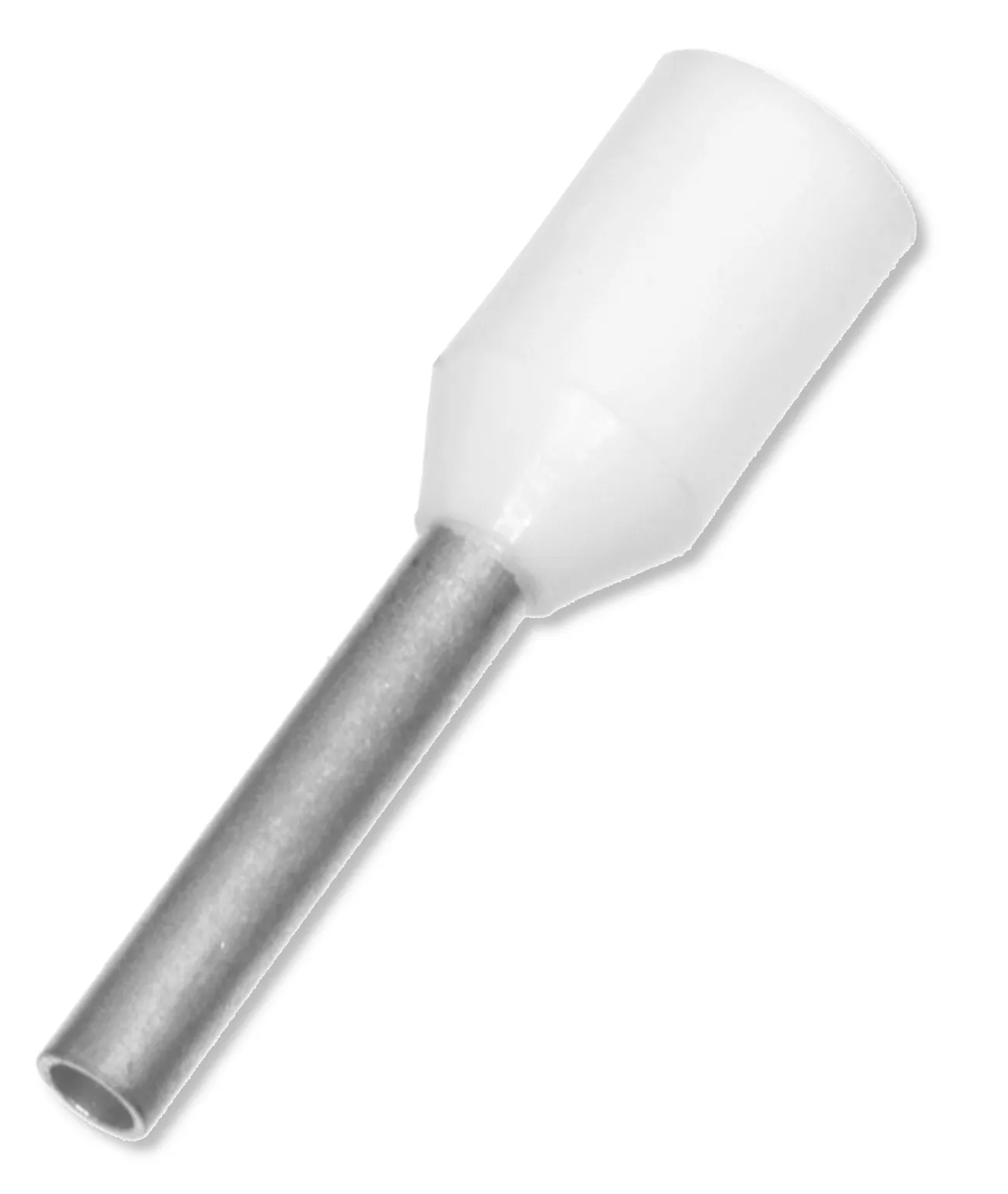 Terminalrør for 0,50mm²; Hvid