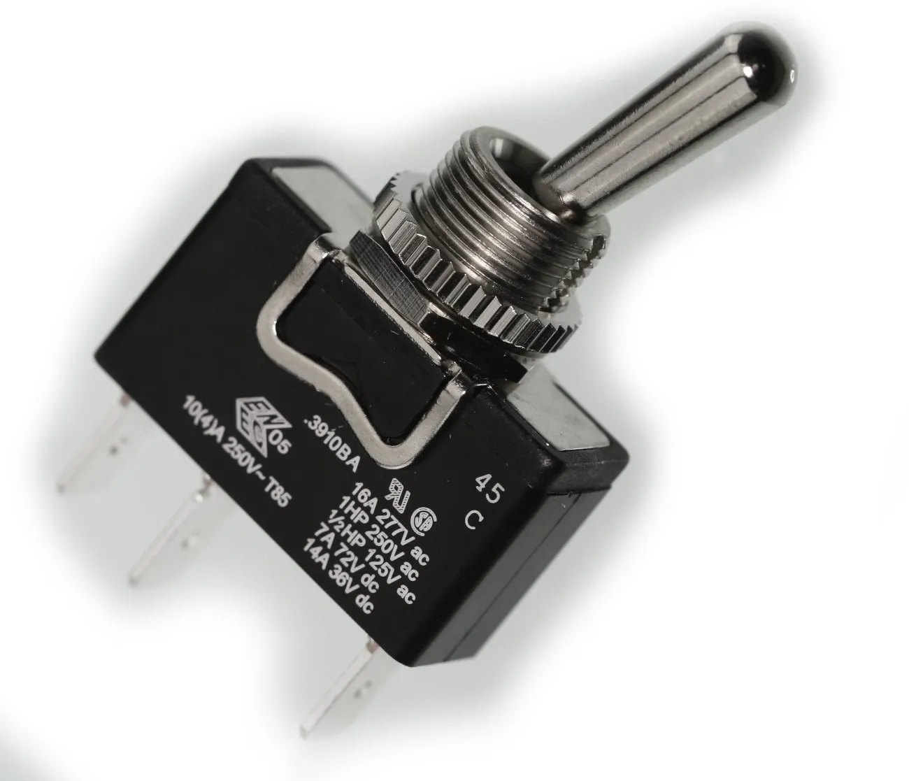 Switch 1-pol 10A ON/ON