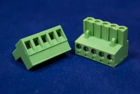 Terminal Block 320V 5-Pole Green