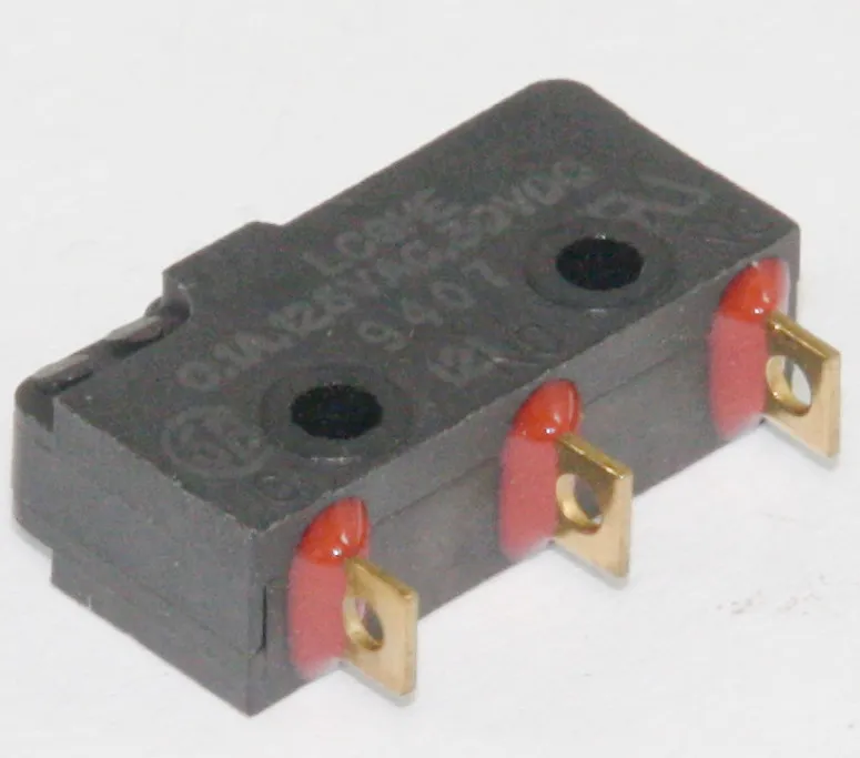 Microswitch, 20x10,2x6,3mm, uden arm.
