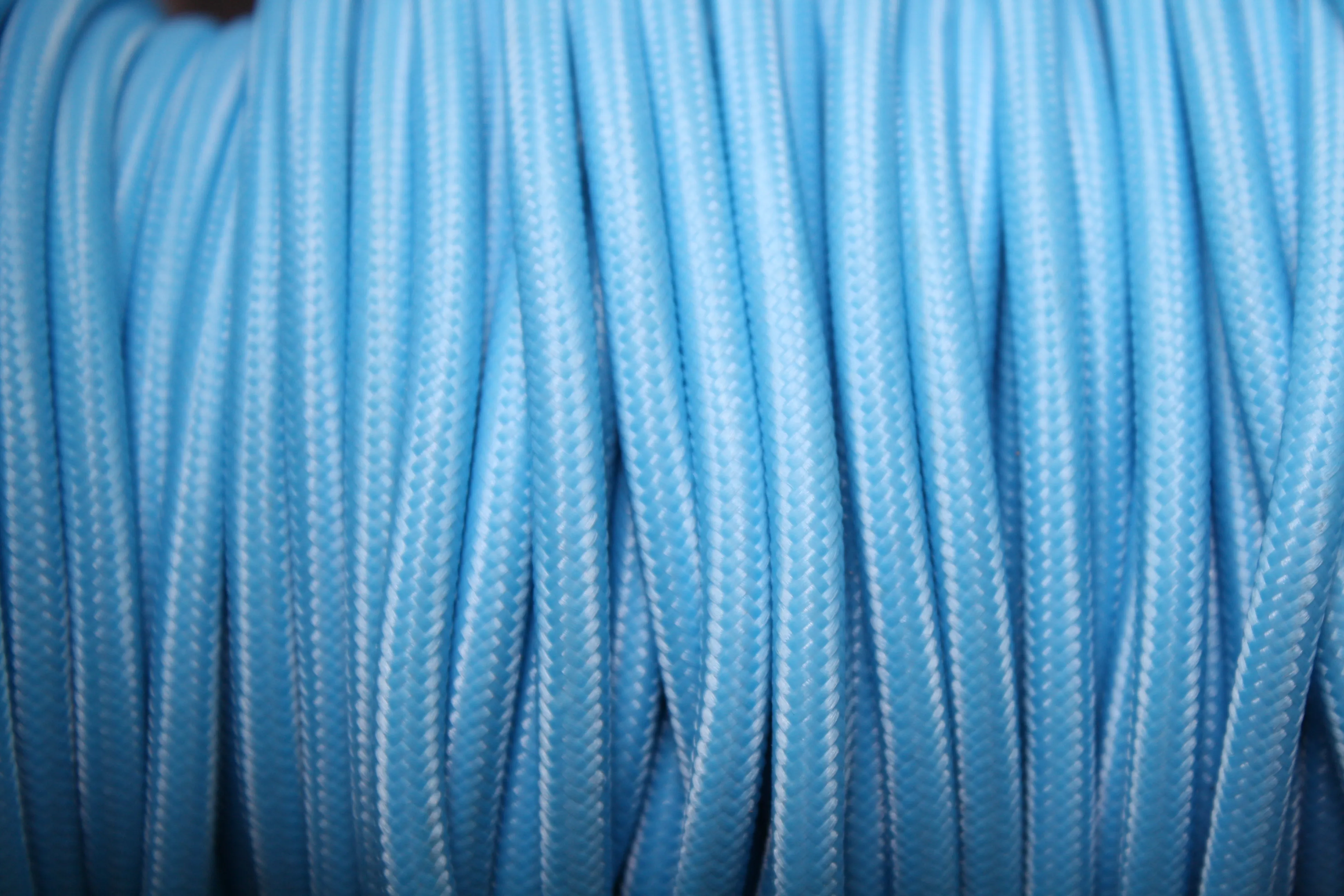 Stofledning - 2 x 0,75mm², Lyseblå
