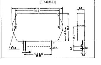 Power amplifier 15-pin