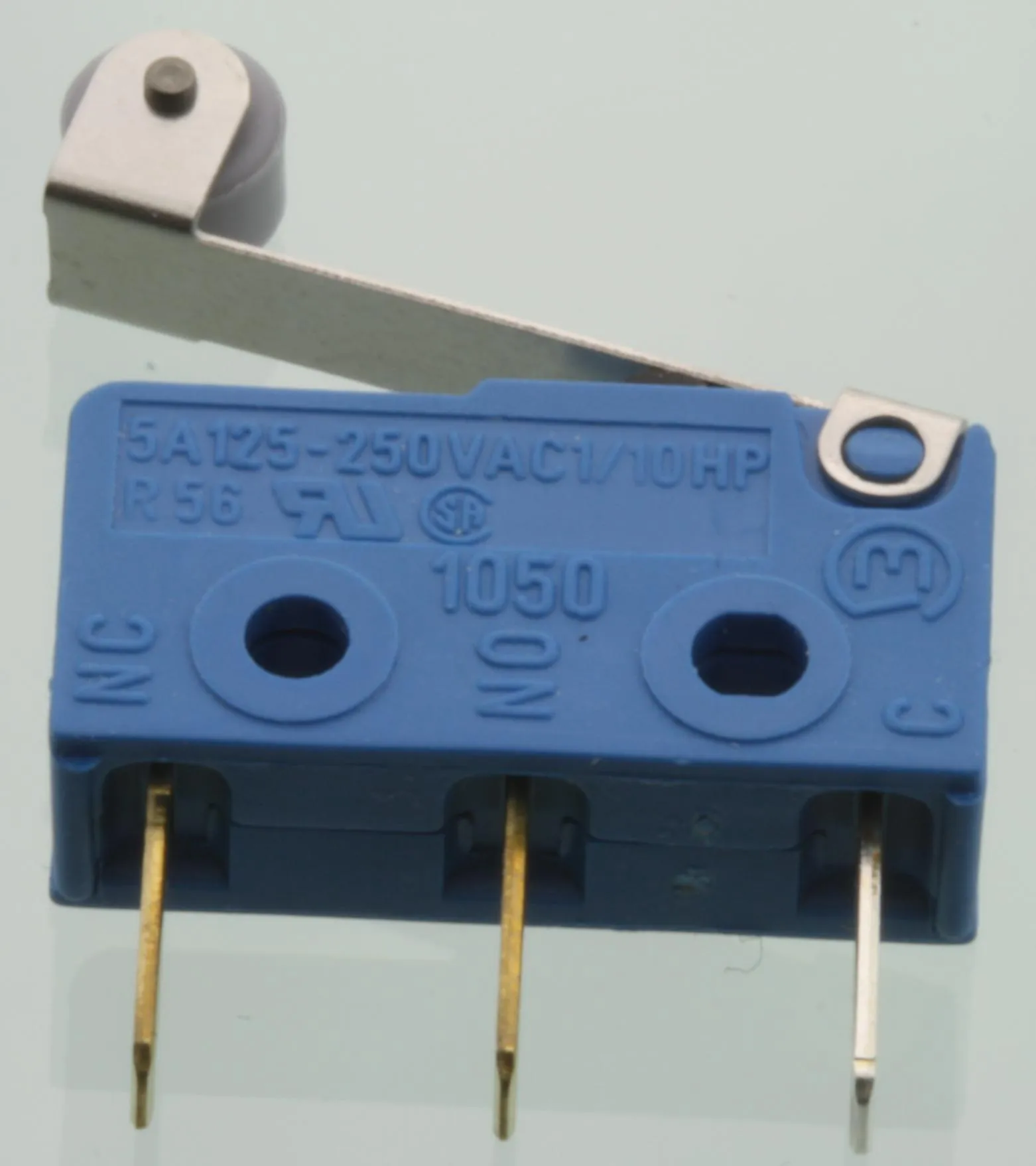 Microswitch, 20x10x6,4mm, MED RULLE