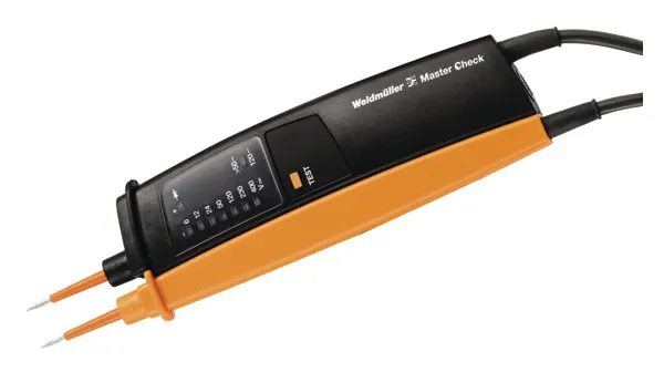 Spændings og gennemgangstester 6-400V DC/AC