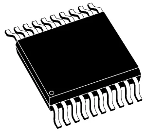 Switching Regulator, Buck kontroller, 3A, Variabel, 500kHz, 20 ben, TSSOP EP