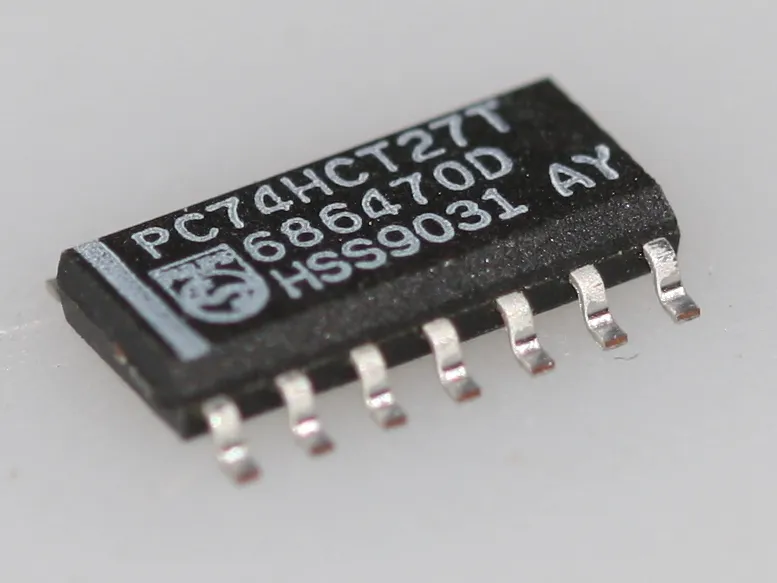 Triple 3-input NOR gate SO-14