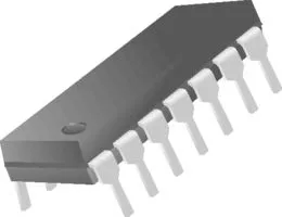 Quad 2-input NAND schmitt trigger DIP-14
