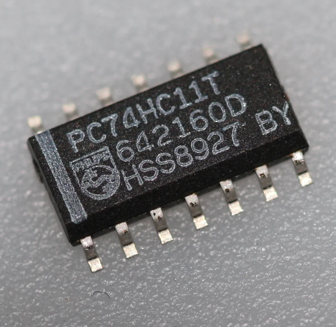 Triple 3-input AND gate SO-14
