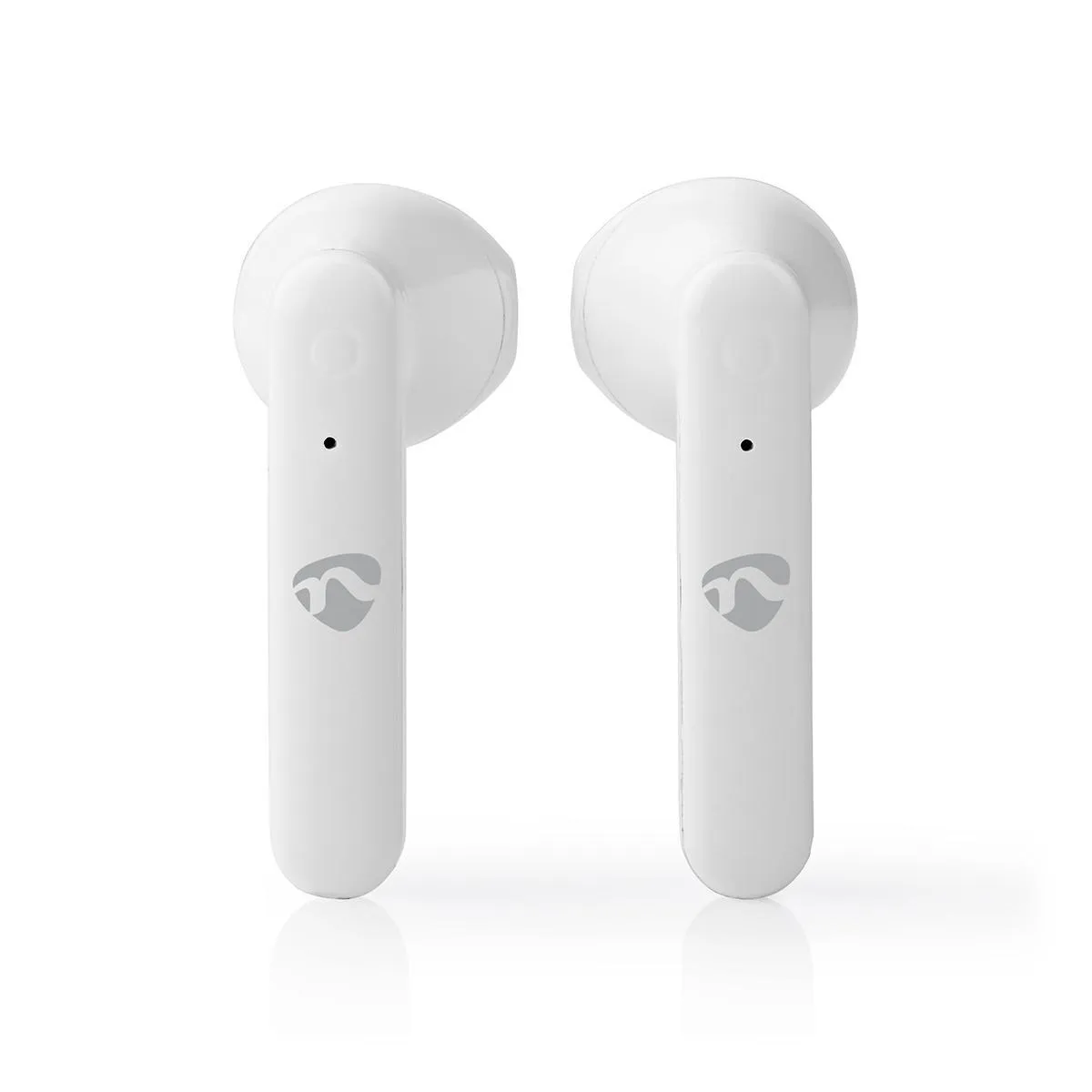 Fuldt Trådløse hovedtelefoner | Bluetooth® | Touch Control | Opladningsholder | Indbygget mikrofon | Understøtter stemmestyring | Hvid