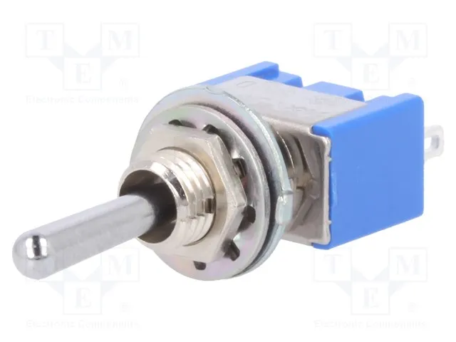 Toggle Switch 1-pol Moment ON/OFF/(ON)