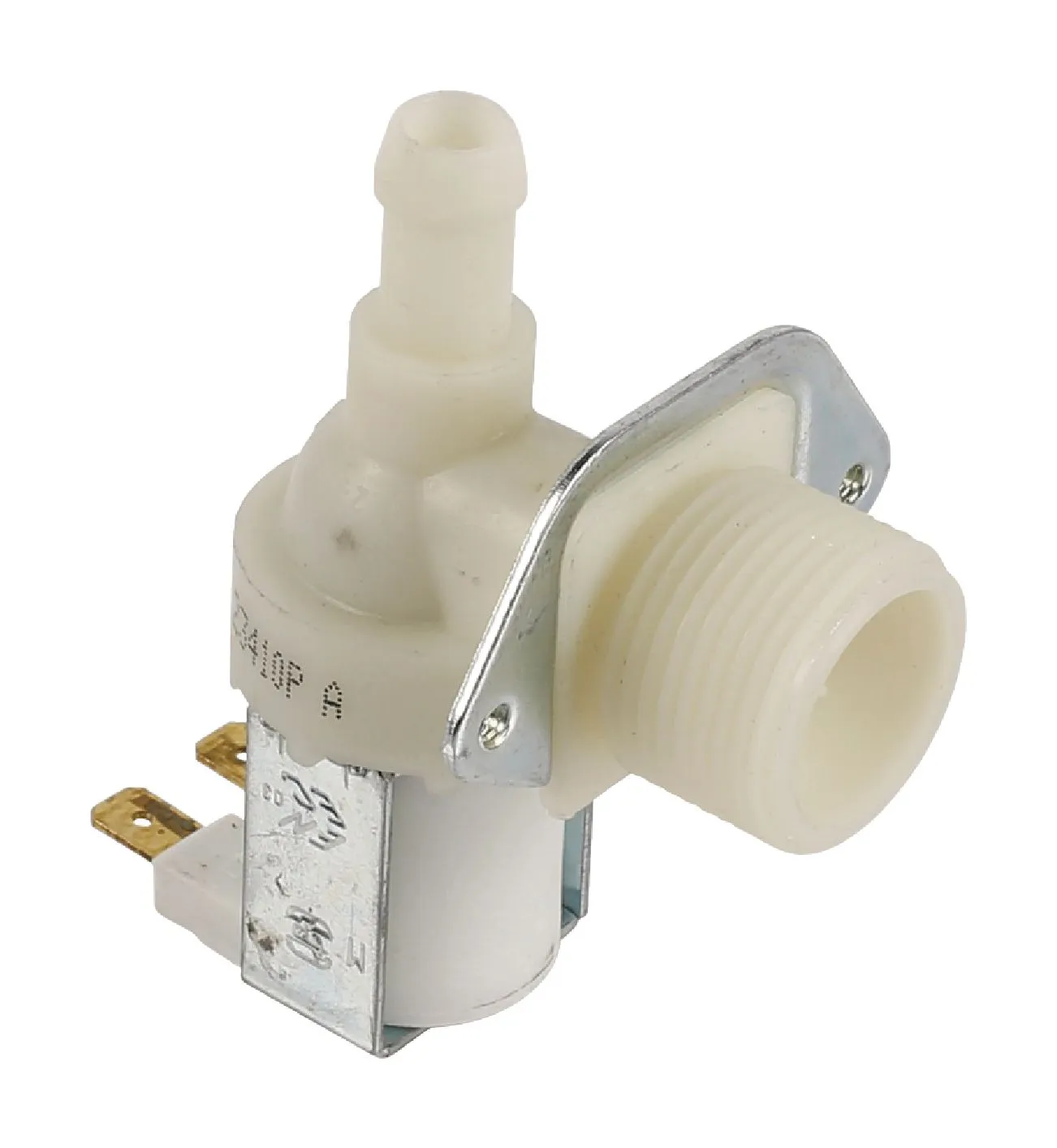 [138696] Magnetventil, enkelt 12mm, 90 grader, 230VAC