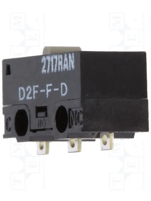 [140874] Micro switch 1A Plunger 1 change-over