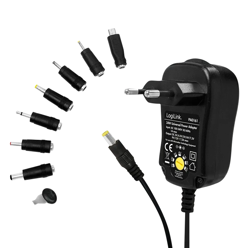 [143280] Universal Strømforsyning, LogiLink, 3-12V DC, 2A