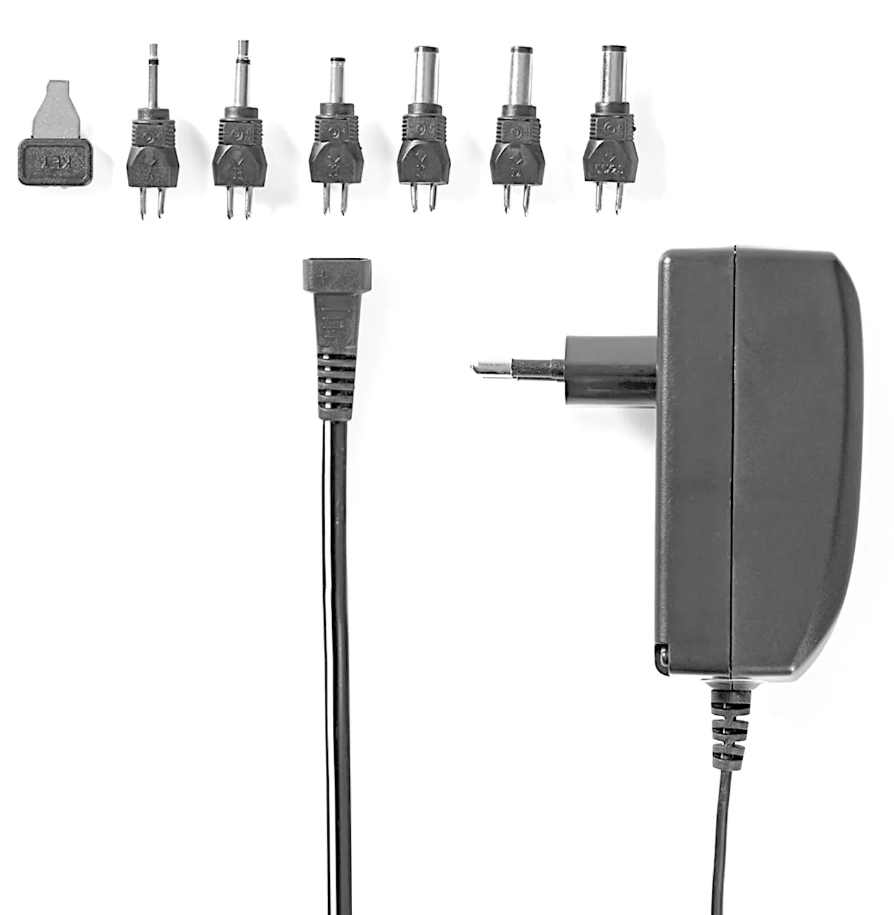 [145292] Universal AC strømforsyning,9-24V 1,0 A-1,5 A