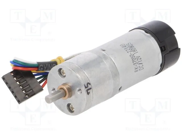 [145876] Motor: DC; with encoder,with gearbox; HP; 12VDC; 5.6A; 130rpm