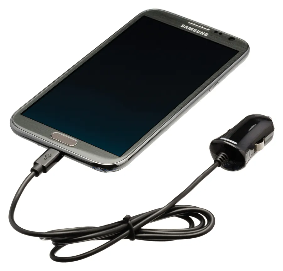 [136480] Micro USB Billader, 12 V Cigartænder, 2.1A