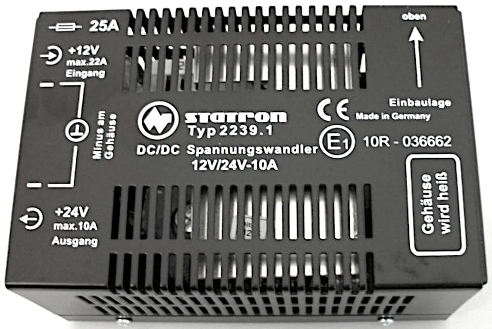[134195] 12VDC til 24VDC 10A