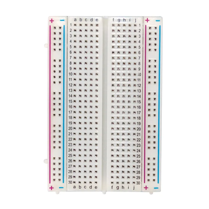 [149894] Breadboard 100+300 Kontakter Hvid