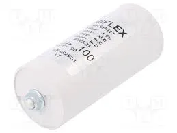 [150667] Motorkondensator 100uF 400/500 VAC Ø=55x119