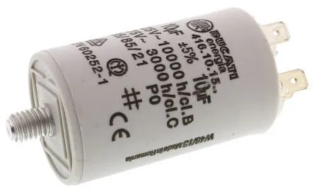 [150850] Motorstart kondensator 10uF 450V Ø=36x58mm