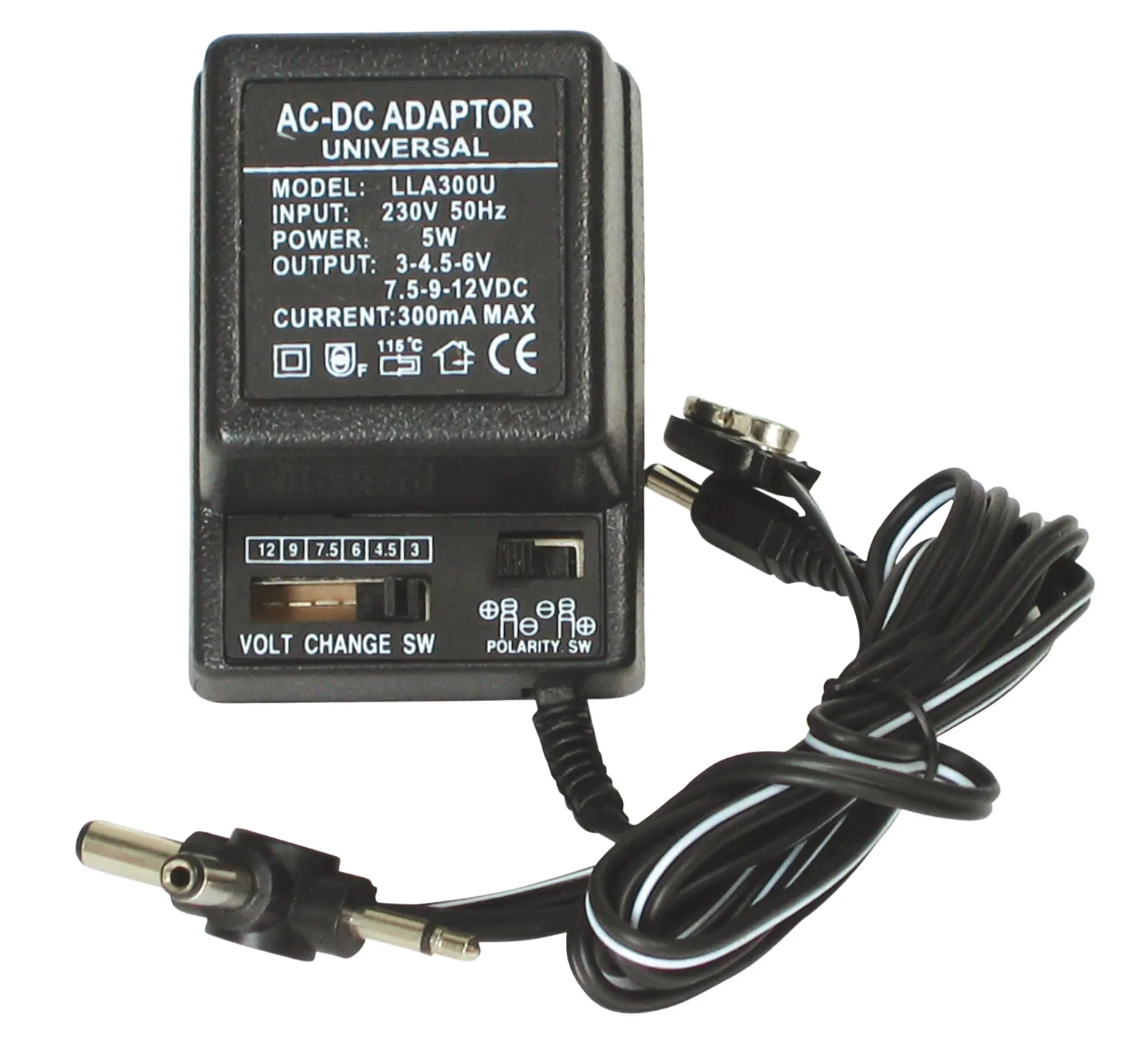 [31361] Netdel 300mA  Ustabiliseret 3-12V