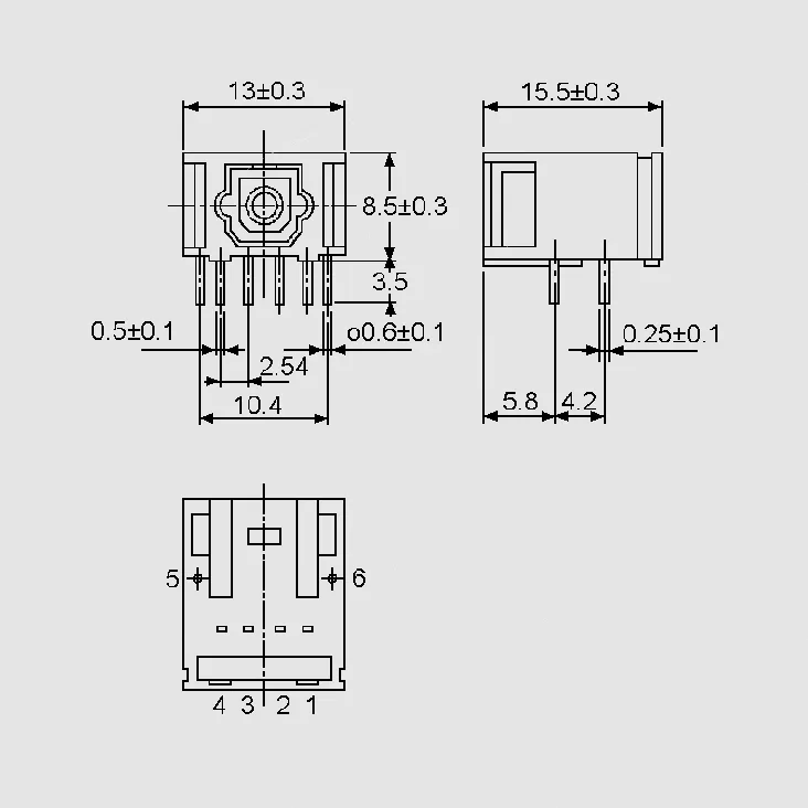 [79683] Fiber Optic Rec. Module -27dBm 6Mb/s