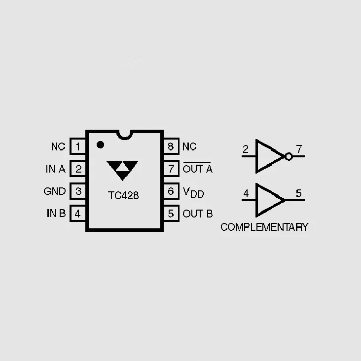 [81689] 2xMOSFET Dr. Compl 18V 1,5A DIP8