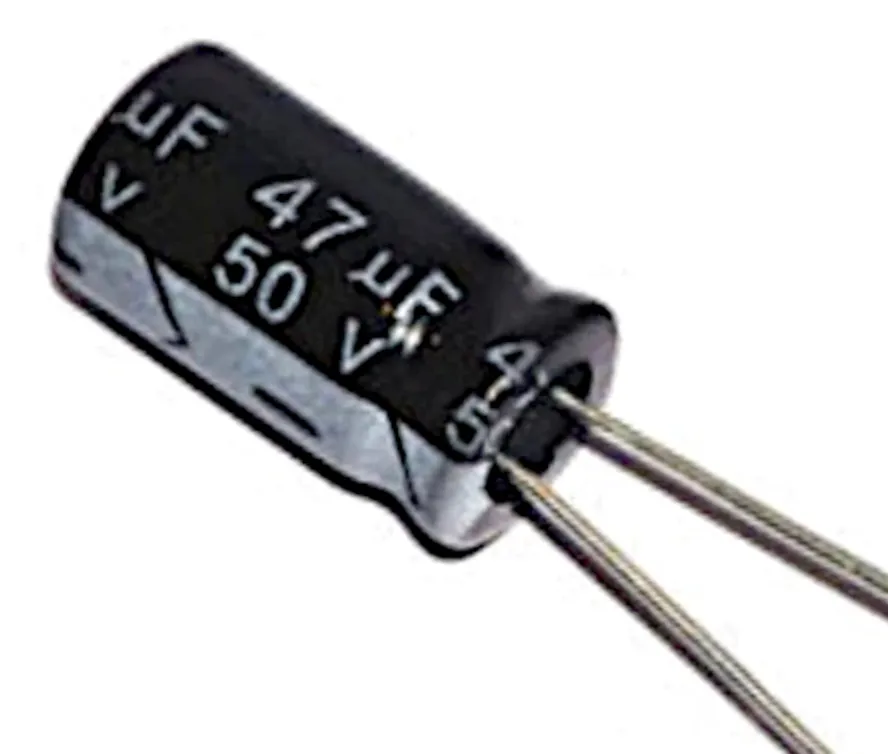 [85729] El-Capacitor 47µF/50V-P2,5-6,3x11