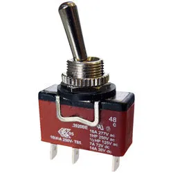 [95771] Switch 1-pol 10A moment ON/OFF/(ON) Forseglet