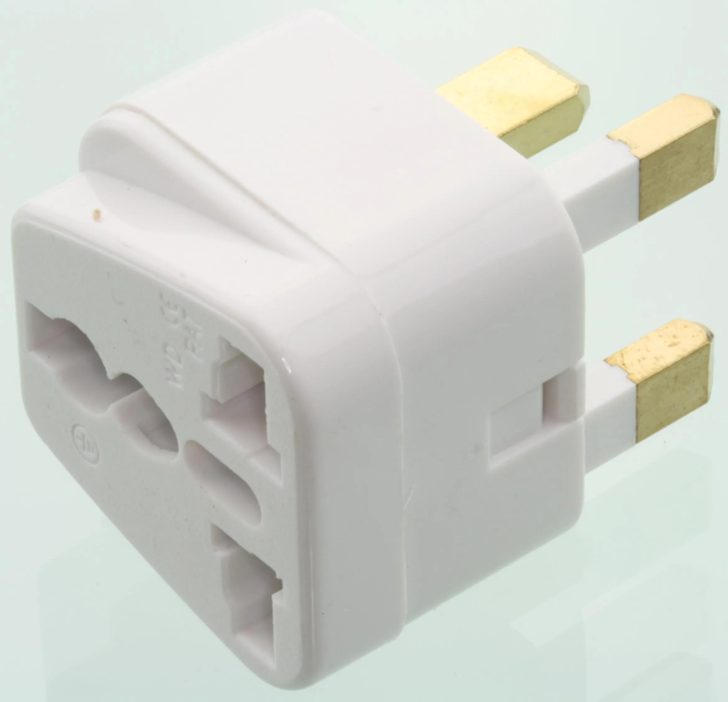 [114075] Rejseadapter UK han / DK hun England adapter