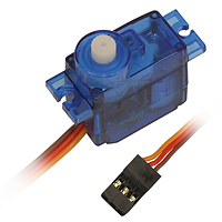 [114297] Servomotor, plastik-gear, 23x12mm