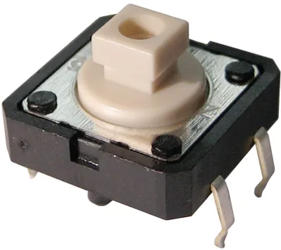 [88592] Tact Switch PC Horizontal 7,3mm 1,27N