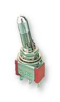 [103675] Locking Toggle Switch 1xOn-Off-On Gold