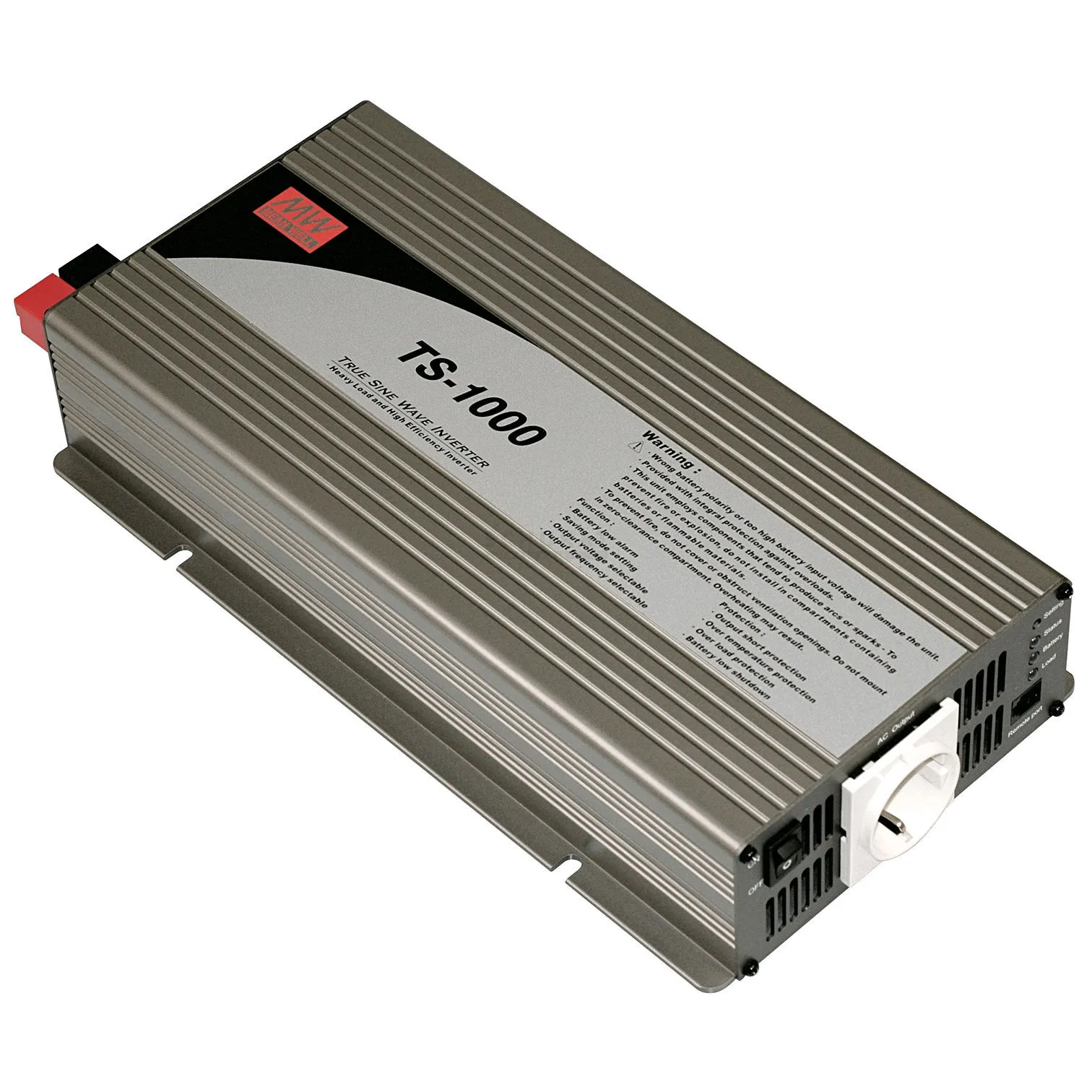 [106113] DC/AC-Inverter 12V/230V 1000W REN SINUS