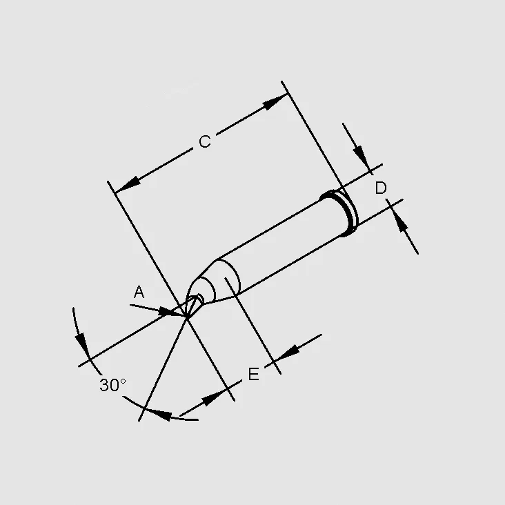 [106554] Soldering Tip Curved Tip 0,6mm_