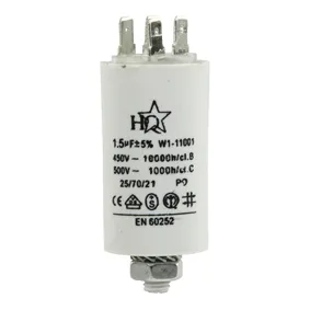 [117296] Motorstart kondensator 20uF, 450V Ø40x85mm.