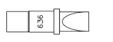 [121116] PACE - CHISEL TIP standard 0.205"