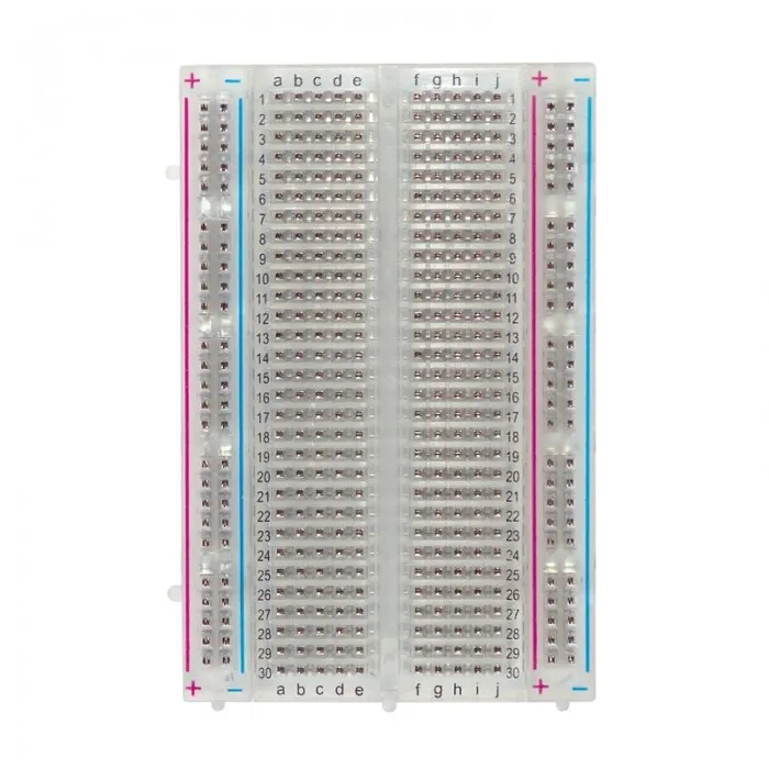 [127501] Breadboard 100+300 Kontakter, Transparent
