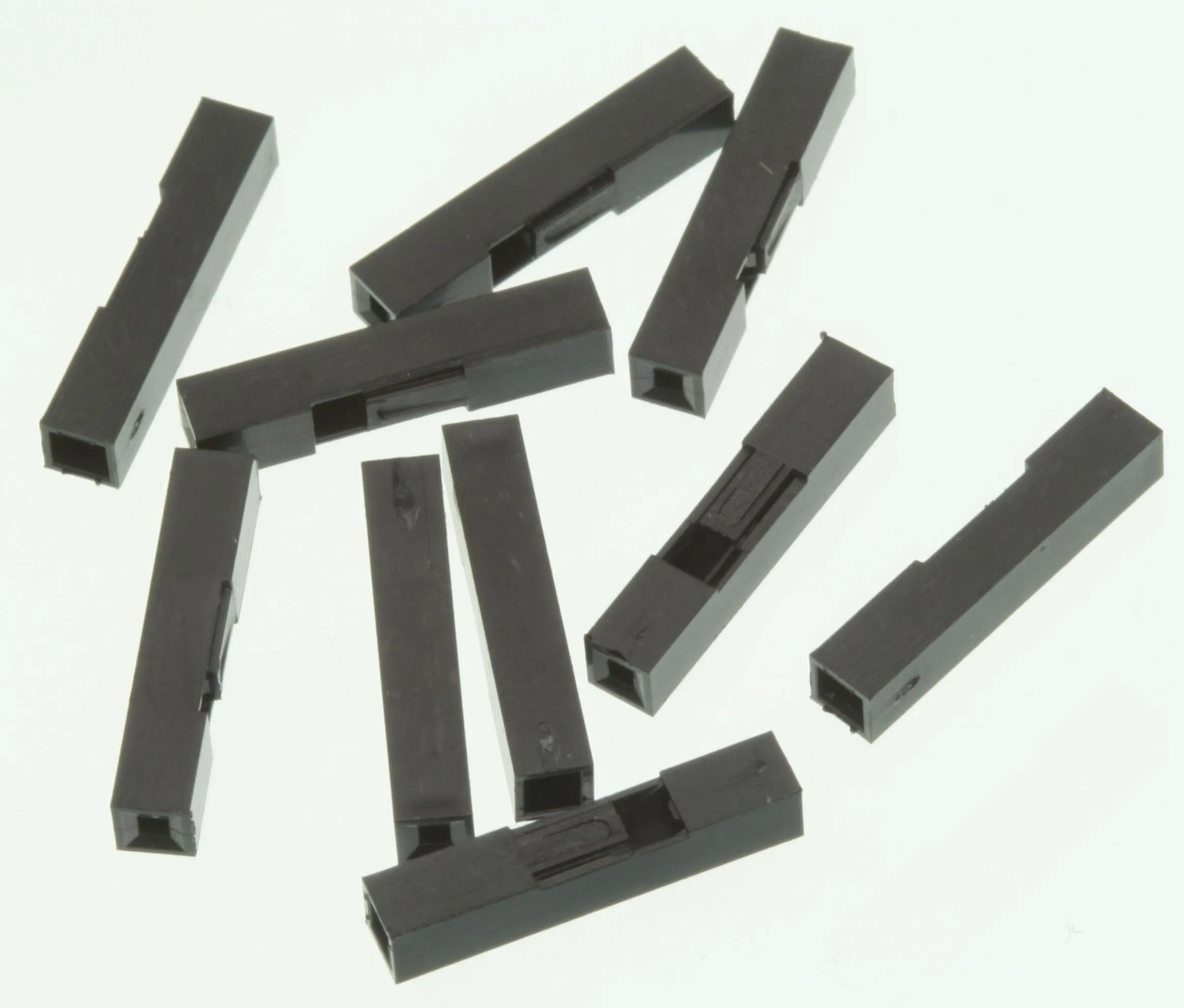 [129712] 2,54mm DuPont Jumper Wire HUS 1-POLET, 10 stk.