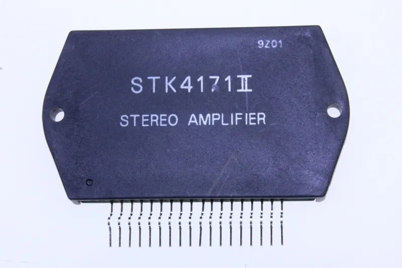 [99661] Stereo POWER AMP 2x40W 8ohm 33V 0,4% 18-pin